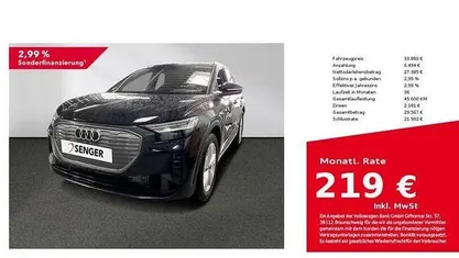 Gebraucht Audi Q4 e-tron Ambiente 150 kW (204 PS) 2023 Mythosschwarz metallic SUV