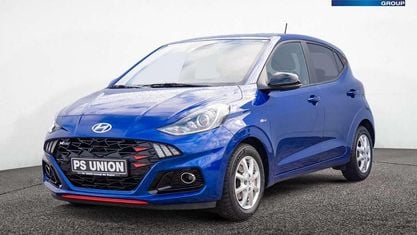 Gebraucht Hyundai i10 N Line 101 PS (74 kW) 2023 Blau Kleinwagen