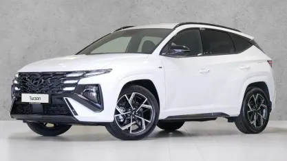 Neu Hyundai Tucson N Line 150 PS (110 kW) 2026 Atlas white SUV