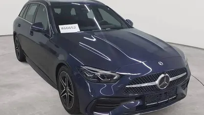 Gebraucht Mercedes C220 AMG line 200 PS (147 kW) 2023 Sodalithblau metallic Kombi
