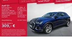 Navarrablau metallic Gebraucht 2025 Audi Q3 Advanced Plus SUV | 45.980 € (Fairer Preis)