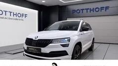 Moonweiss metallic Gebraucht 2020 Skoda Karoq SportLine SUV | 25.997 € (Fairer Preis)