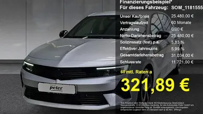 Gebraucht 2025 Opel Astra Kleinwagen | 25.480 € (Fairer Preis)