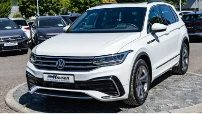Gebraucht VW Tiguan R-line 150 PS (110 kW) 2023 Weiss SUV