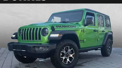 Gebraucht Jeep Wrangler Unlimited Rubicon 200 PS (147 kW) 2019 Grün SUV