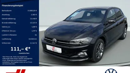 Usata VW Polo Active 95 CV (69 kW) 2021 Nero Utilitaria