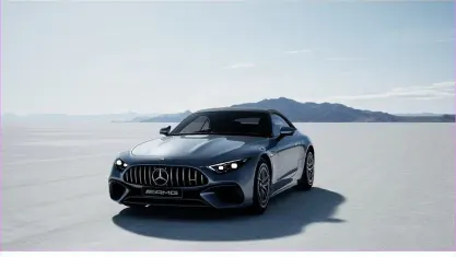 Usata Mercedes SL63 AMG AMG 585 CV (430 kW) 2025 Argento Cabrio