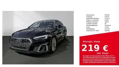 Schwarz Gebraucht 2021 Audi A5 Sportback S-Line | 36.950 € (Fairer Preis)