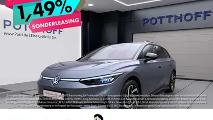 Blau Gebraucht 2025 VW ID.7 Pro Kombi | 48.997 € (Fairer Preis)