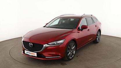 Używany Mazda 6 Exclusive-Line 165 KM (121 kW) 2023 Czerwony Kombi