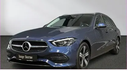 Gebraucht Mercedes C220 Avantgarde 200 PS (147 kW) 2023 Blau Limousine
