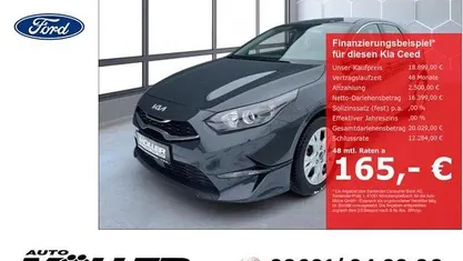 Grau Gebraucht 2024 Kia Ceed Comfort Kleinwagen | 18.899 € (Superpreis)