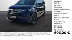Indiumgrau metallic Gebraucht 2023 VW T7 Style Van | 55.485 € (Fairer Preis)