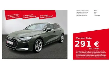 Grün Gebraucht 2025 Audi A3 Advanced Limousine | 33.990 € (Guter Preis)