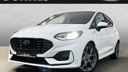 Weiß (frozen white) Gebraucht 2022 Ford Fiesta ST-Line Kleinwagen | 19.280 € (Etwas zu teuer)