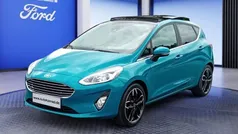 Lagun blau metallic Gebraucht 2018 Ford Fiesta Titanium Kleinwagen | 11.990 € (Fairer Preis)