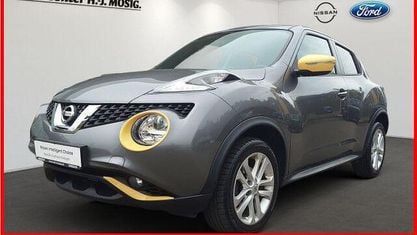 Gebraucht Nissan Juke Acenta 116 PS (85 kW) 2018 Grau schwarz SUV