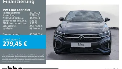 Gebraucht VW T-Roc Cabriolet R-line 150 PS (110 kW) 2025 Cabrio