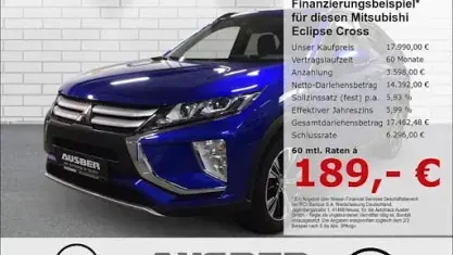 Second-hand Mitsubishi Eclipse Cross Diamant Edition 163 CP (119 kW) 2020 Albastru SUV