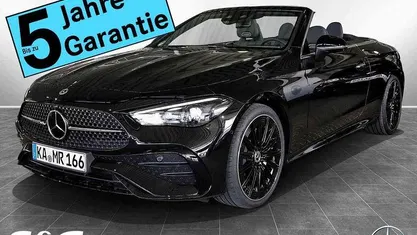 Metalliclack obsidianschwarz Gebraucht 2025 Mercedes CLE300 AMG Cabrio | 67.899 € (Fairer Preis)