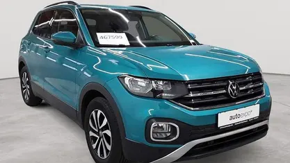 Gebraucht VW T-Cross Active 95 PS (69 kW) 2022 Makenatürkis metallic SUV