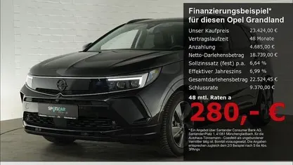 Gebraucht Opel Grandland X 131 PS (96 kW) 2024 Diamant schwarz SUV