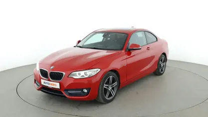 Gebraucht BMW 220 Sport Line 184 PS (135 kW) 2017 Rot Coupé