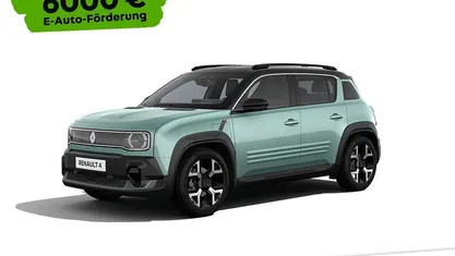Hautsdefrance grün mit schwarzem dach (grün) Neu 2025 Renault 4 E-Tech Komfort SUV | 34.189 € (Fairer Preis)