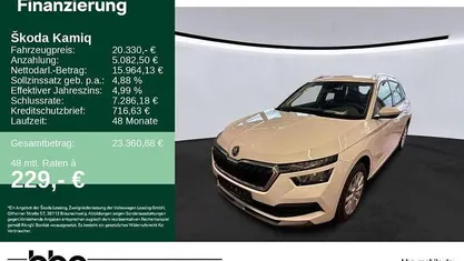 Weiß Gebraucht 2021 Skoda Kamiq Style SUV | 20.330 € (Fairer Preis)