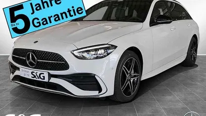 Unilack polarweiß Gebraucht 2025 Mercedes C300e AMG Kombi | 47.879 € (Fairer Preis)