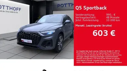 Gebraucht Audi Q5 Sportback S-Line 204 PS (150 kW) 2023 Grau SUV