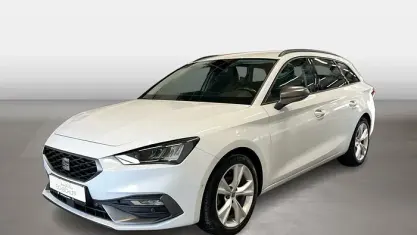 Gebraucht Seat Leon FR-Line 150 PS (110 kW) 2021 Nevada weiss Kombi