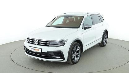 Gebraucht VW Tiguan Allspace Highline 190 PS (139 kW) 2019 Weiß SUV