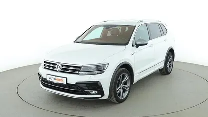 Gebraucht VW Tiguan Allspace Highline 2019 Weiß SUV
