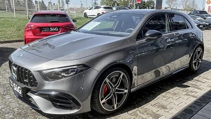 Gebraucht Mercedes A45 AMG Night 421 PS (309 kW) 2025 Metalliclack mountaingrau Limousine