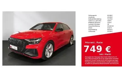 Brugt Audi SQ8 Sport 507 HK (372 kW) 2023 Rød SUV