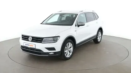 Gebraucht VW Tiguan Allspace Highline 150 PS (110 kW) 2021 Weiß SUV