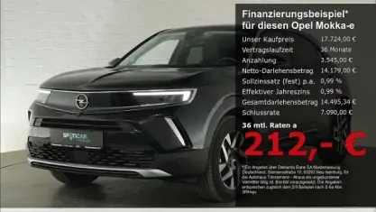 Begagnad Opel Mokka-e Elegance 100 kW (136 HK) 2022 Svart SUV