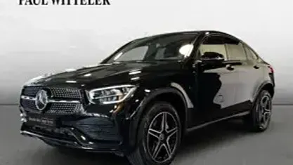 Gebraucht Mercedes GLC300e AMG line 194 PS (142 kW) 2020 Lack obsidianschwarz Coupé