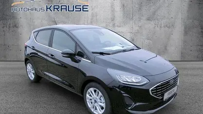 Obsidianschwarz metallic Gebraucht 2023 Ford Fiesta Titanium Kleinwagen | 19.890 € (Fairer Preis)