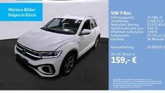 Weiß Gebraucht 2024 VW T-Roc Beats SUV | 23.780 € (Superpreis)