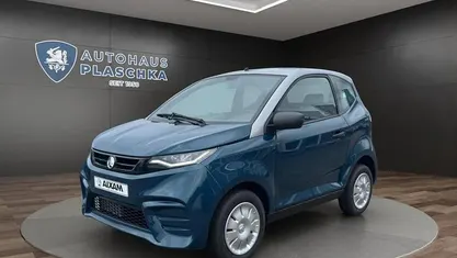 Neu Aixam City Pack 2025 Petrolmetallic / dach silber (grün)