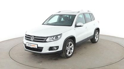Gebraucht VW Tiguan LOUNGE 140 PS (102 kW) 2015 Weiß SUV