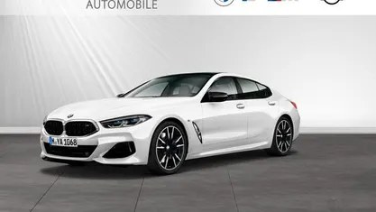 Gebraucht BMW M850 M Sport 530 PS (389 kW) 2023 Mineralweiss metallic Coupé