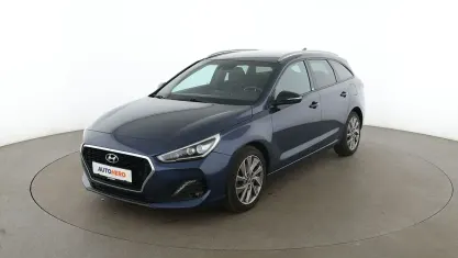 Gebraucht Hyundai i30 Passion Plus 120 PS (88 kW) 2018 Blau Kombi