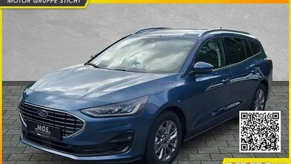 Chromablau metallic Neu 2025 Ford Focus Titanium Limousine | 24.990 € (Fairer Preis)