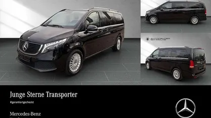 Obsidianschwarz Gebraucht 2024 Mercedes EQV300 Avantgarde Van / Kleinbus | 49.840 € (Guter Preis)