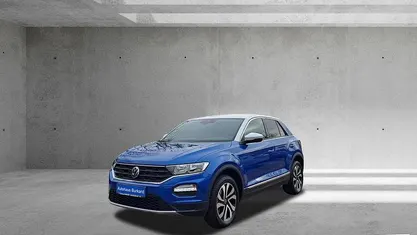 Ravennablau metallic Gebraucht 2021 VW T-Roc Active SUV | 24.400 € (Fairer Preis)