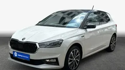Gebraucht Skoda Fabia Style 110 PS (80 kW) 2021 Moonweiß perleffekt Kleinwagen