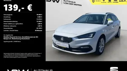 Gebraucht Seat Leon Style 81 PS (59 kW) 2024 Weiß Kombi